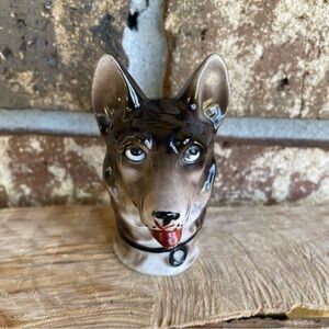 Antique Shepherd Whisk Broom Top Marked Germany No Chips or Cracks Excellent!